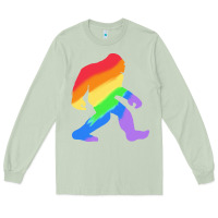 Matcha bigfoot t  shirt rainbow bigfoot t  shirt Long Sleeve Tee - linhVisuals