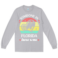 Moon Dust someone in florida loves me t  shirt someone in florida loves me funny Long Sleeve Tee - linhVisuals
