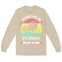Mushroom someone in florida loves me t  shirt someone in florida loves me funny Long Sleeve Tee - linhVisuals
