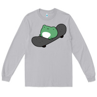 Moon Dust skateboarding frog Long Sleeve Tee - linhVisuals