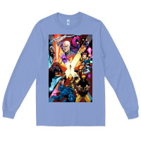 Colony Blue x men 3 Long Sleeve Tee - linhVisuals