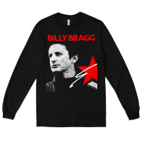 Black billy bragg müsic Long Sleeve Tee - linhVisuals