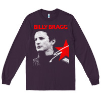 Plum billy bragg müsic Long Sleeve Tee - linhVisuals