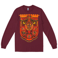 Burgundy billy bragg müsic Long Sleeve Tee - linhVisuals