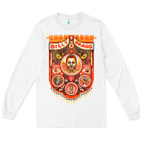 White billy bragg müsic Long Sleeve Tee - linhVisuals