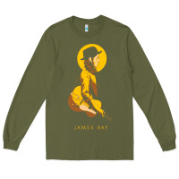 Army Green james bay müsic Long Sleeve Tee - linhVisuals