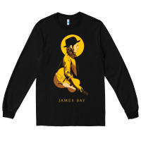 Black james bay müsic Long Sleeve Tee - linhVisuals