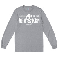 Heather Grey jelly roll  rap müsic Long Sleeve Tee - linhVisuals