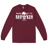 Burgundy jelly roll  rap müsic Long Sleeve Tee - linhVisuals
