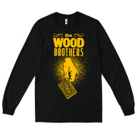 Black the wood brothers blues Long Sleeve Tee - linhVisuals