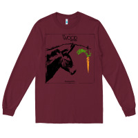 Burgundy the wood brothers blues Long Sleeve Tee - linhVisuals