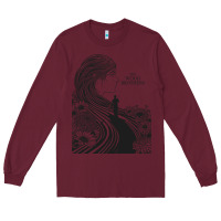 Burgundy the wood brothers blues Long Sleeve Tee - linhVisuals