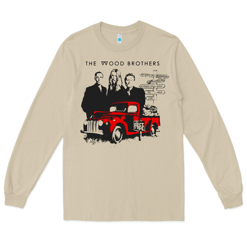 The Wood Brothers Blues Long Sleeve Tee by linhVisuals | Teevron