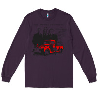 Plum the wood brothers blues Long Sleeve Tee - linhVisuals