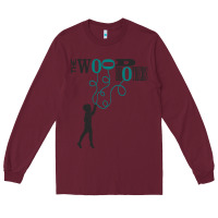 Burgundy the wood brothers blues Long Sleeve Tee - linhVisuals