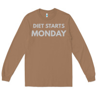 Toasted Coconut diet starts monday Long Sleeve Tee - linhVisuals