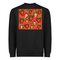 Black strawberries Heavyweight Sweatshirt - Jasminsmagicworld