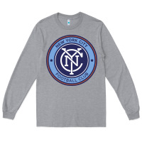 Heather Grey the-new-york-city-fc Long Sleeve Tee - linhVisuals