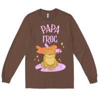Chestnut papa frog Long Sleeve Tee - linhVisuals