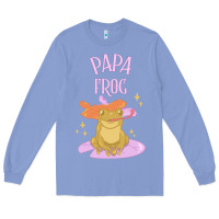 Colony Blue papa frog Long Sleeve Tee - linhVisuals