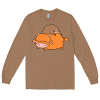 Sloth And Highland Cow Long Sleeve Tee | Teevron