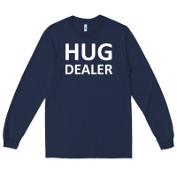Navy hug dealer Long Sleeve Tee - linhVisuals