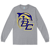 Heather Grey battery creek high school, beaufort Long Sleeve Tee - linhVisuals