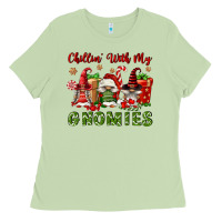 Matcha Chillin' With My Gnomies Ladies Tee - FaDigitalArtStudio