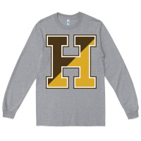 Heather Grey haverhill high school Long Sleeve Tee - linhVisuals