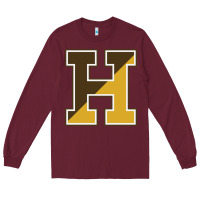Burgundy haverhill high school Long Sleeve Tee - linhVisuals