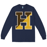 Navy haverhill high school Long Sleeve Tee - linhVisuals