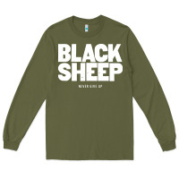 Army Green black sheep Long Sleeve Tee - linhVisuals