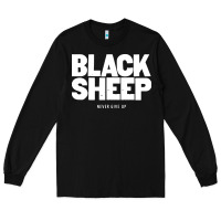 Black black sheep Long Sleeve Tee - linhVisuals