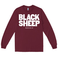 Burgundy black sheep Long Sleeve Tee - linhVisuals