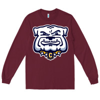 Burgundy chelse bulldogs Long Sleeve Tee - linhVisuals