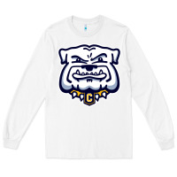 White chelse bulldogs Long Sleeve Tee - linhVisuals