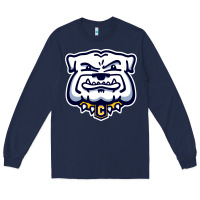 Navy chelse bulldogs Long Sleeve Tee - linhVisuals