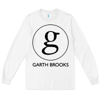 White garth brooks Long Sleeve Tee - linhVisuals