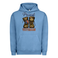 Pigment Pebble Blue proud veteran camo shoes Urban Hoodie - Jasminsmagicworld