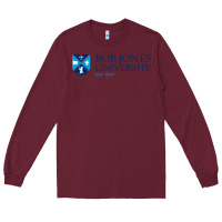 Burgundy bob jones university, greenville Long Sleeve Tee - linhVisuals