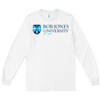 White bob jones university, greenville Long Sleeve Tee - linhVisuals