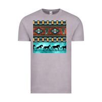 Vintage Zinc native american aztec seamless pattern Vintage Tee - BundleAndBundleShop