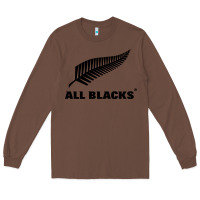 Chestnut New Zealand Color Are Blacks Long Sleeve Tee - linhVisuals