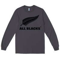 Smoke New Zealand Color Are Blacks Long Sleeve Tee - linhVisuals