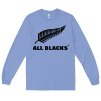 Colony Blue New Zealand Color Are Blacks Long Sleeve Tee - linhVisuals