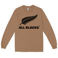 Toasted Coconut New Zealand Color Are Blacks Long Sleeve Tee - linhVisuals