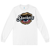 White biloxi shuckers Long Sleeve Tee - linhVisuals