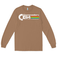 Toasted Coconut #commodore 64 Long Sleeve Tee - linhVisuals