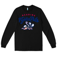 Black reading fightin phils Long Sleeve Tee - linhVisuals
