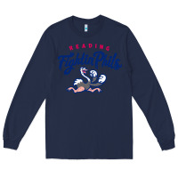 Navy reading fightin phils Long Sleeve Tee - linhVisuals